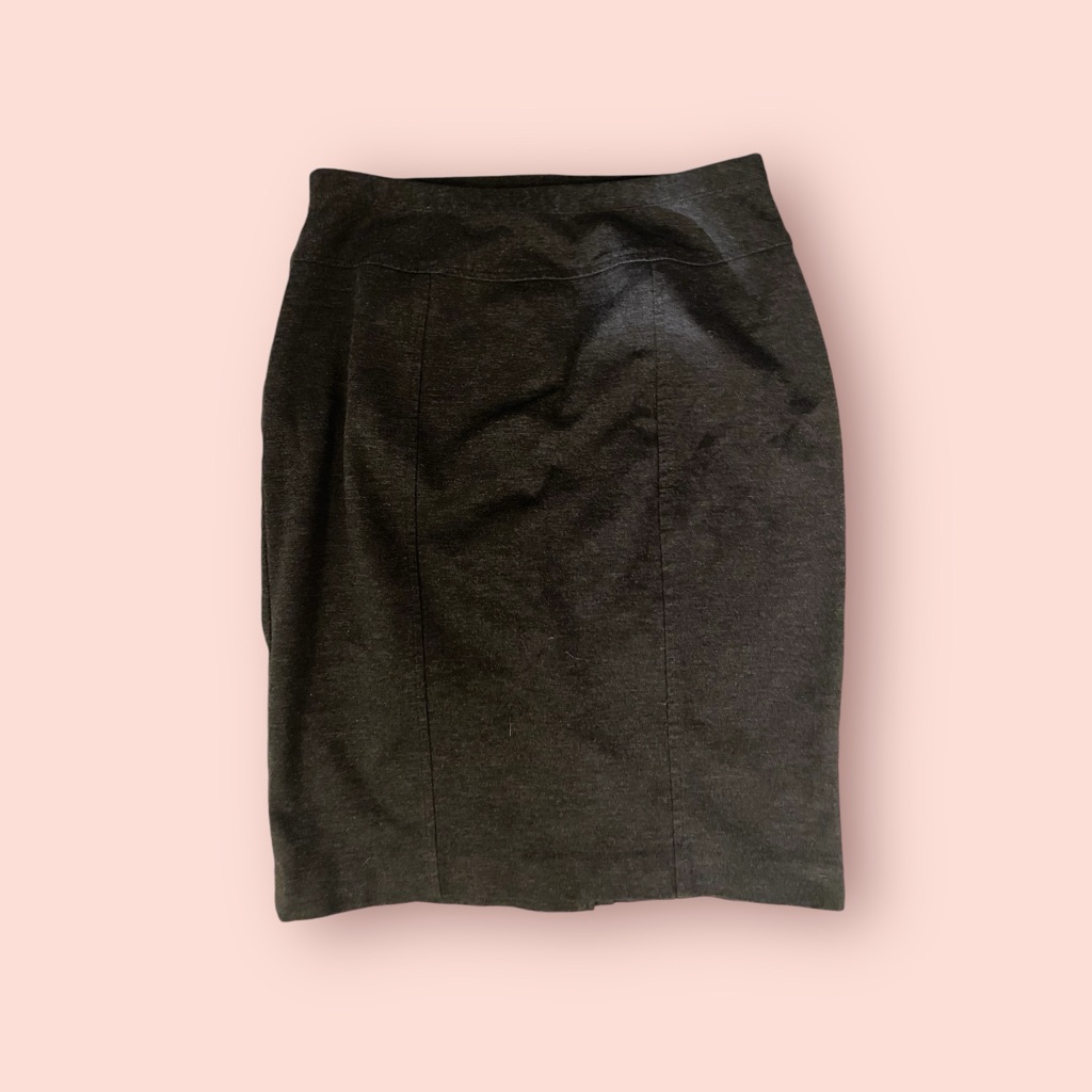 Gray Ellen Tracy Skirt